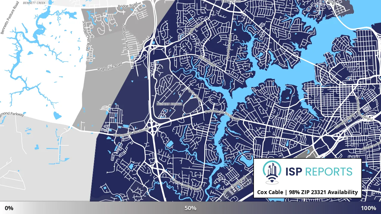 23321, VA map of internet availability