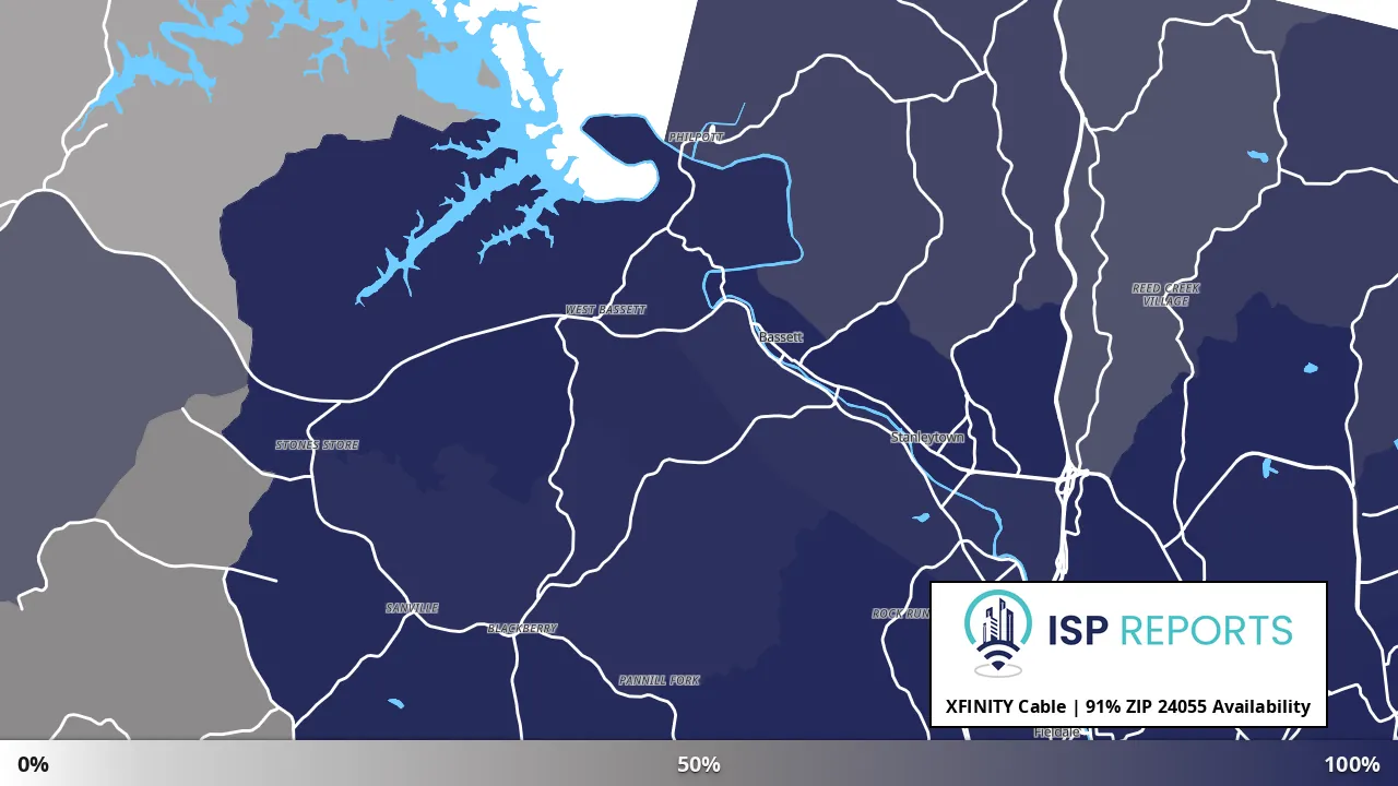 24055, VA map of internet availability