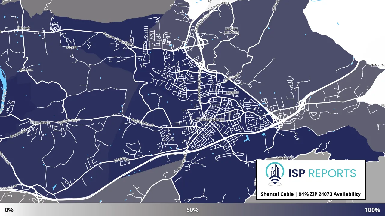 24073, VA map of internet availability