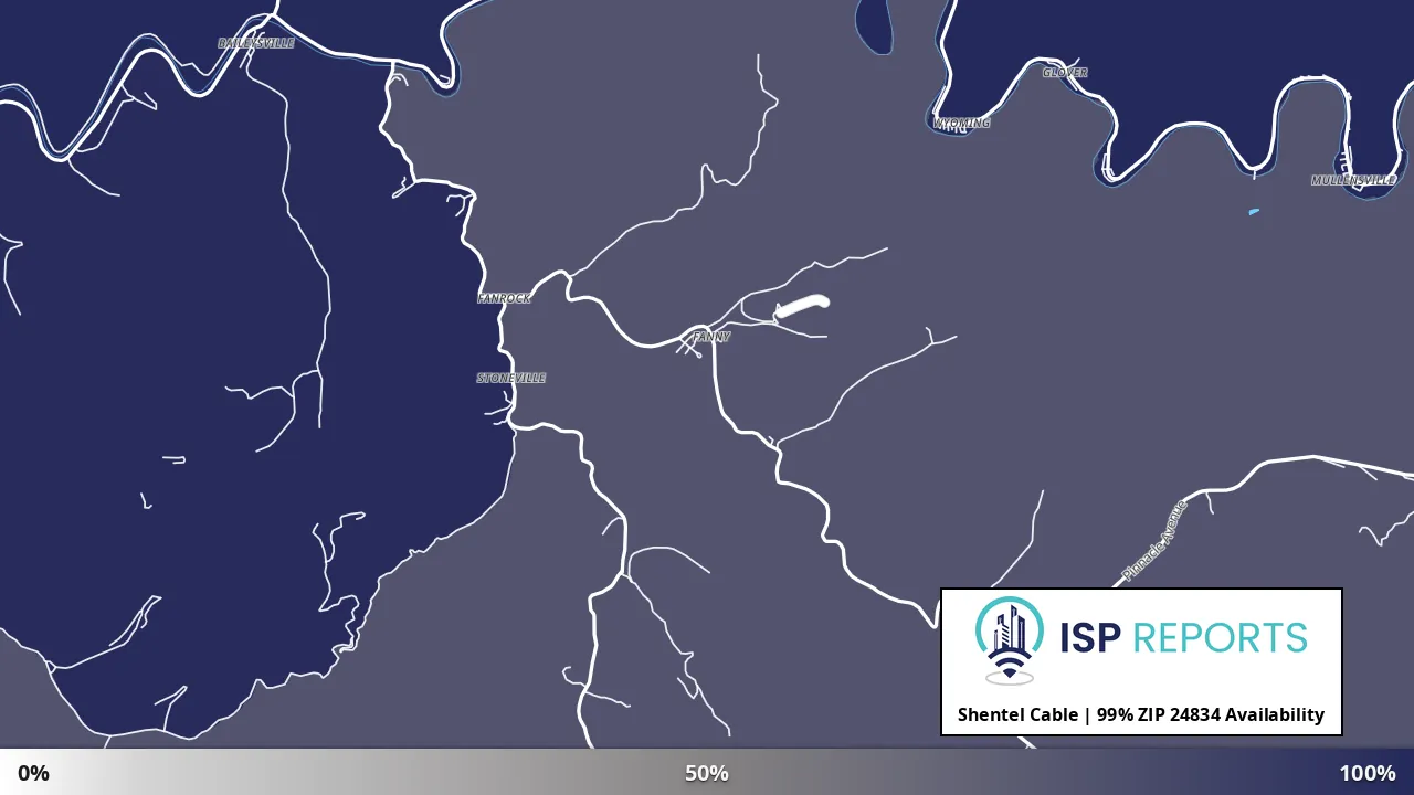 24834, WV map of internet availability