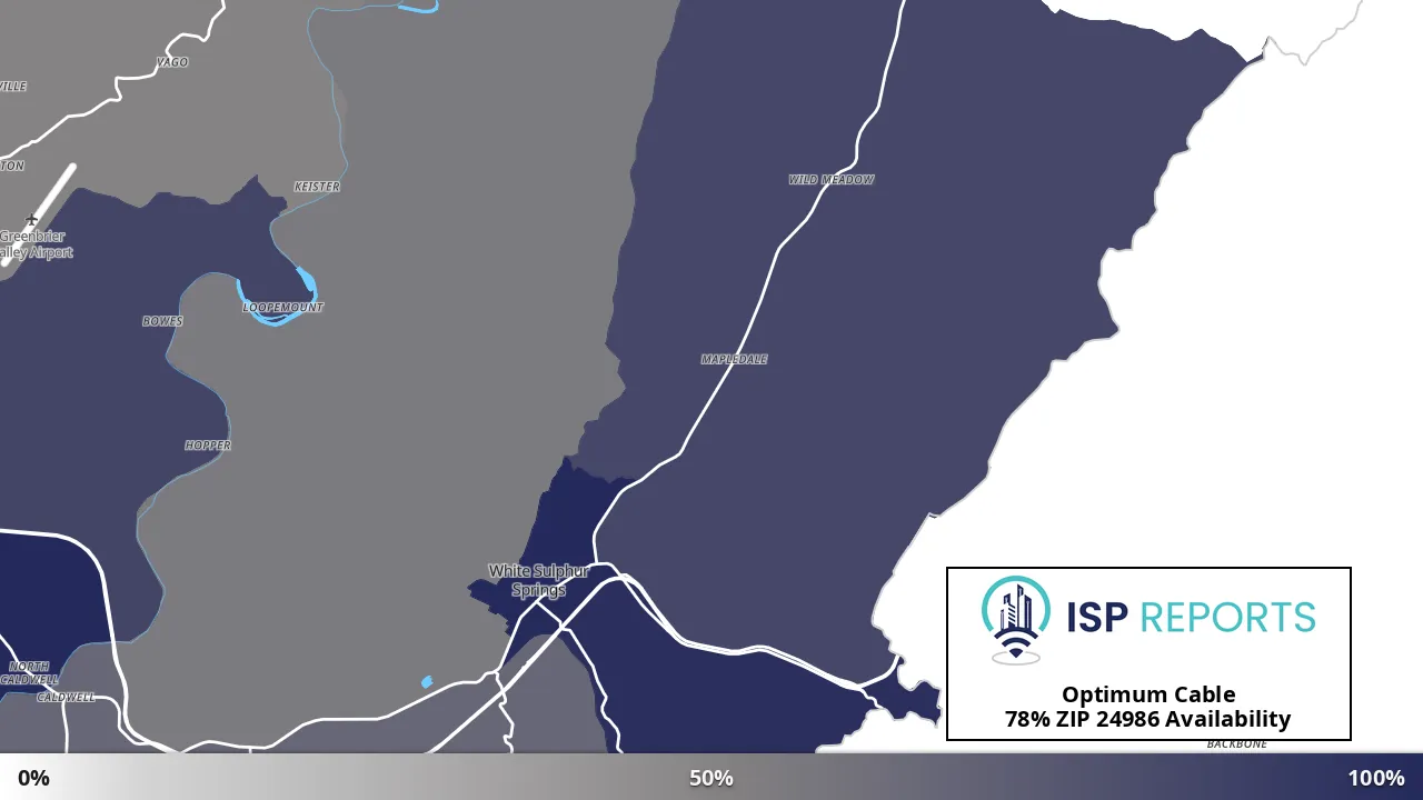 24986, WV map of internet availability