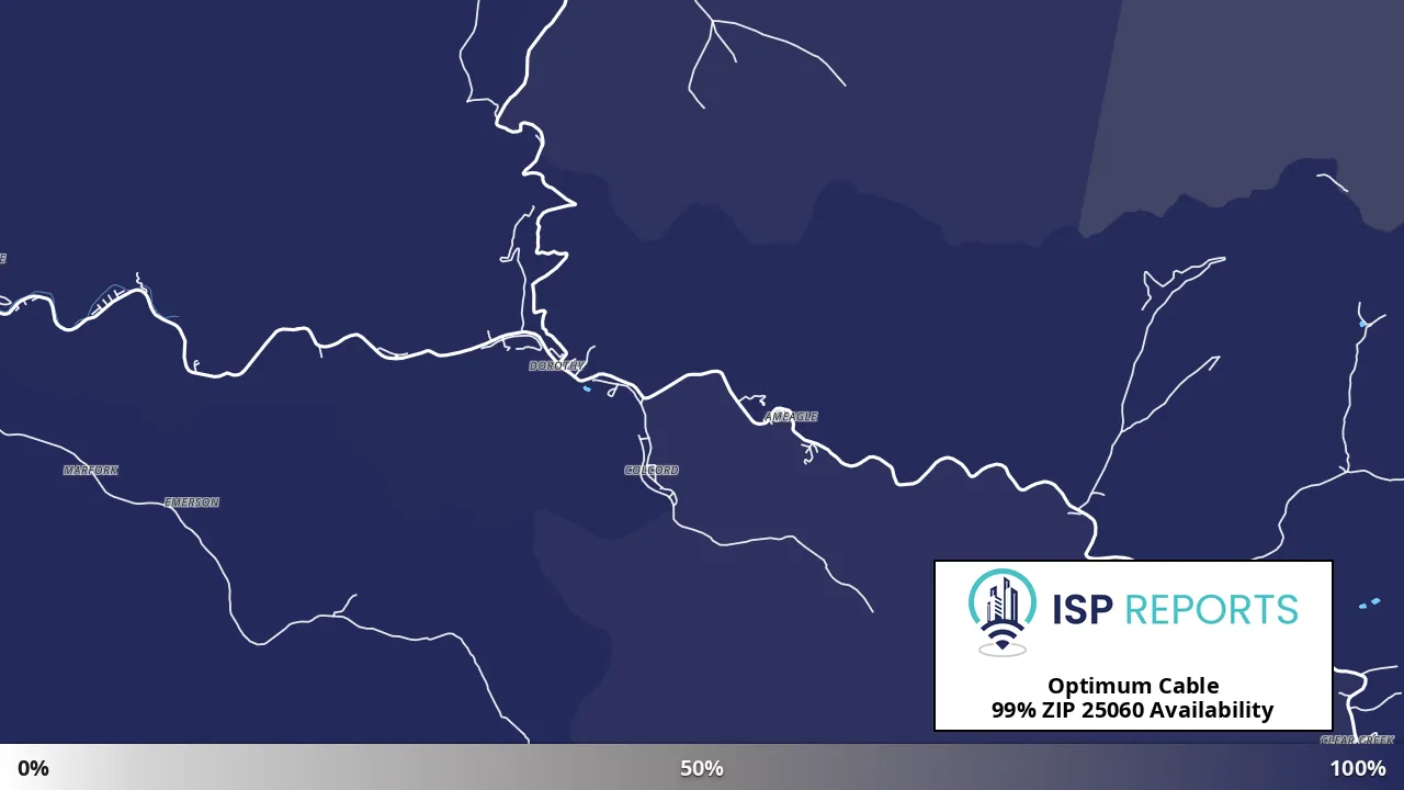 25060, WV map of internet availability