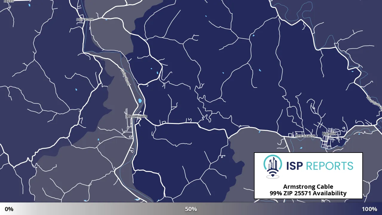 25571, WV map of internet availability