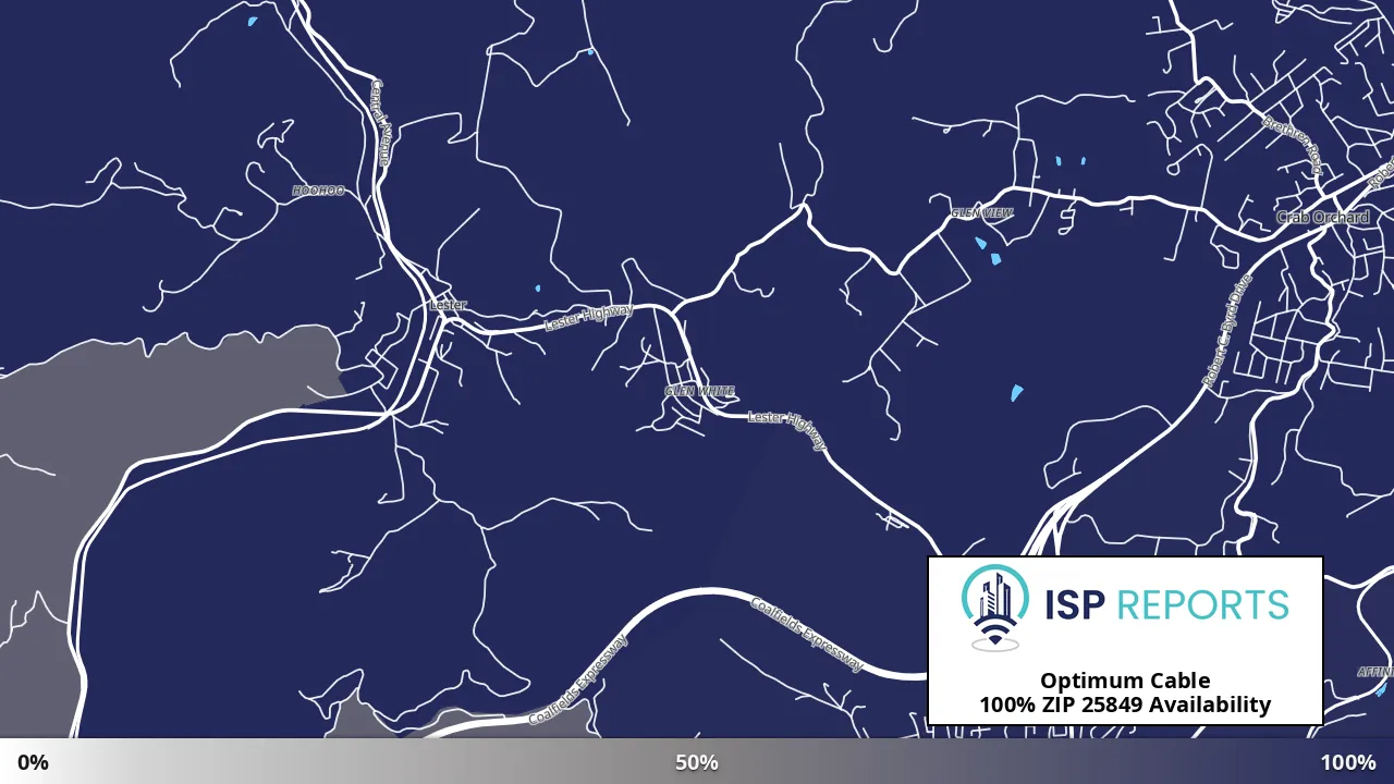 25849, WV map of internet availability