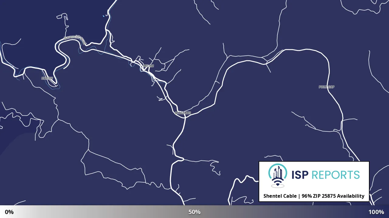 25875, WV map of internet availability