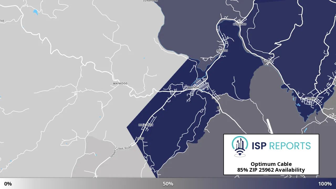 25962, WV map of internet availability