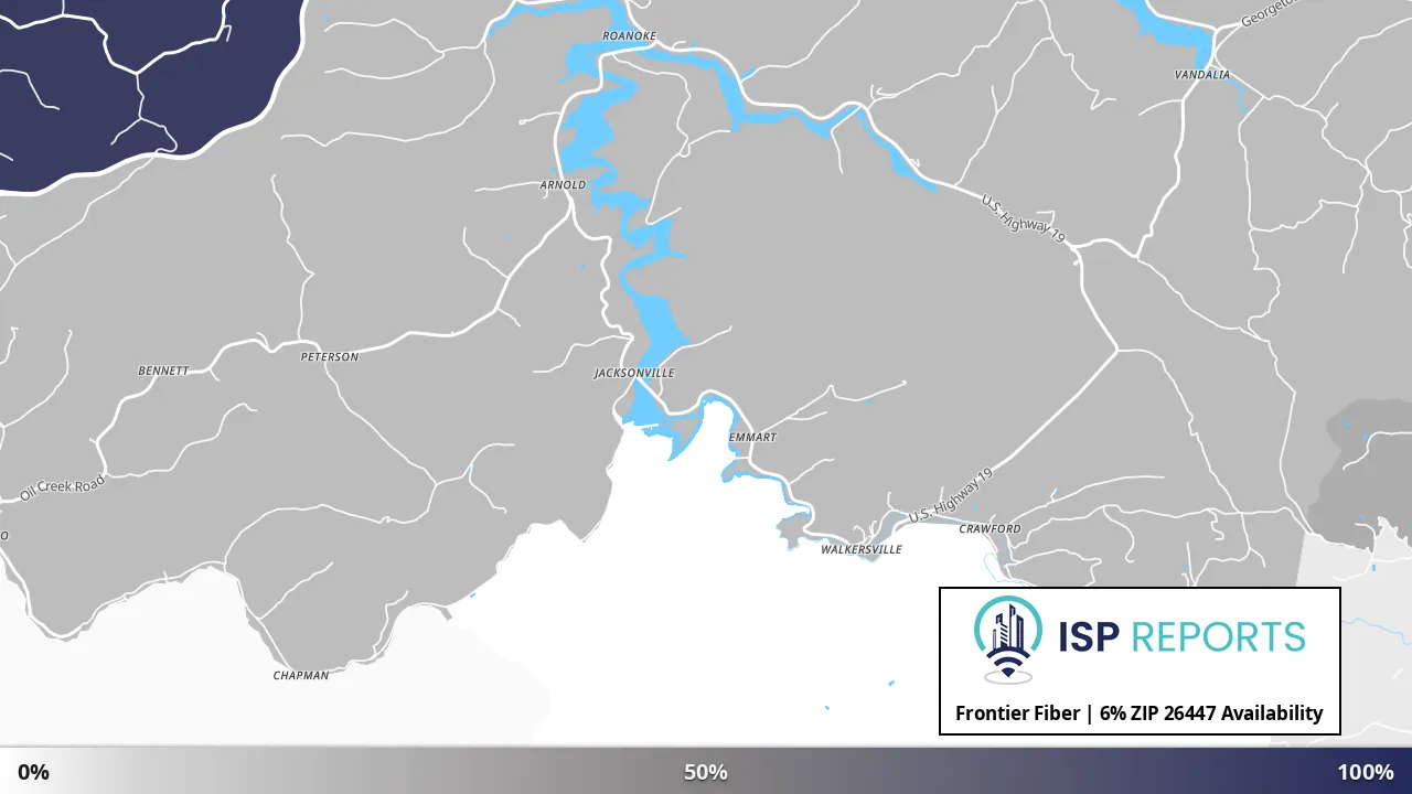 26447, WV map of internet availability