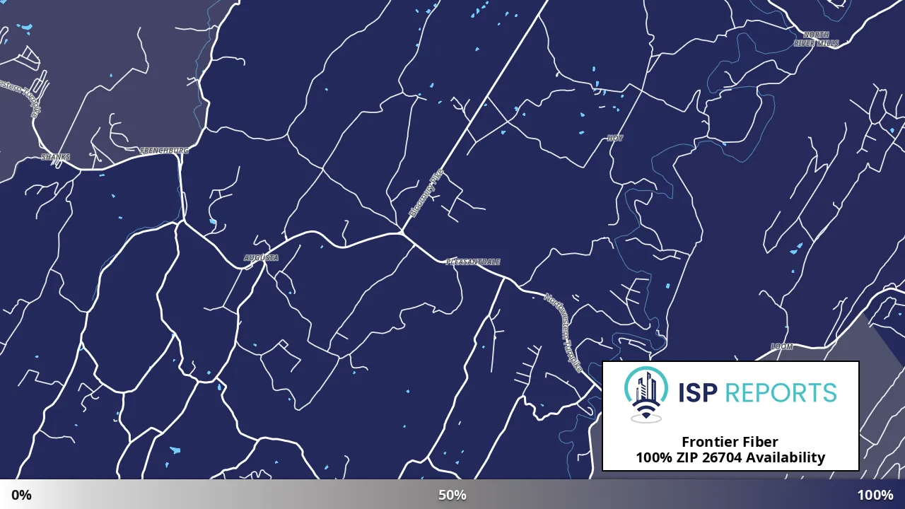 26704, WV map of internet availability