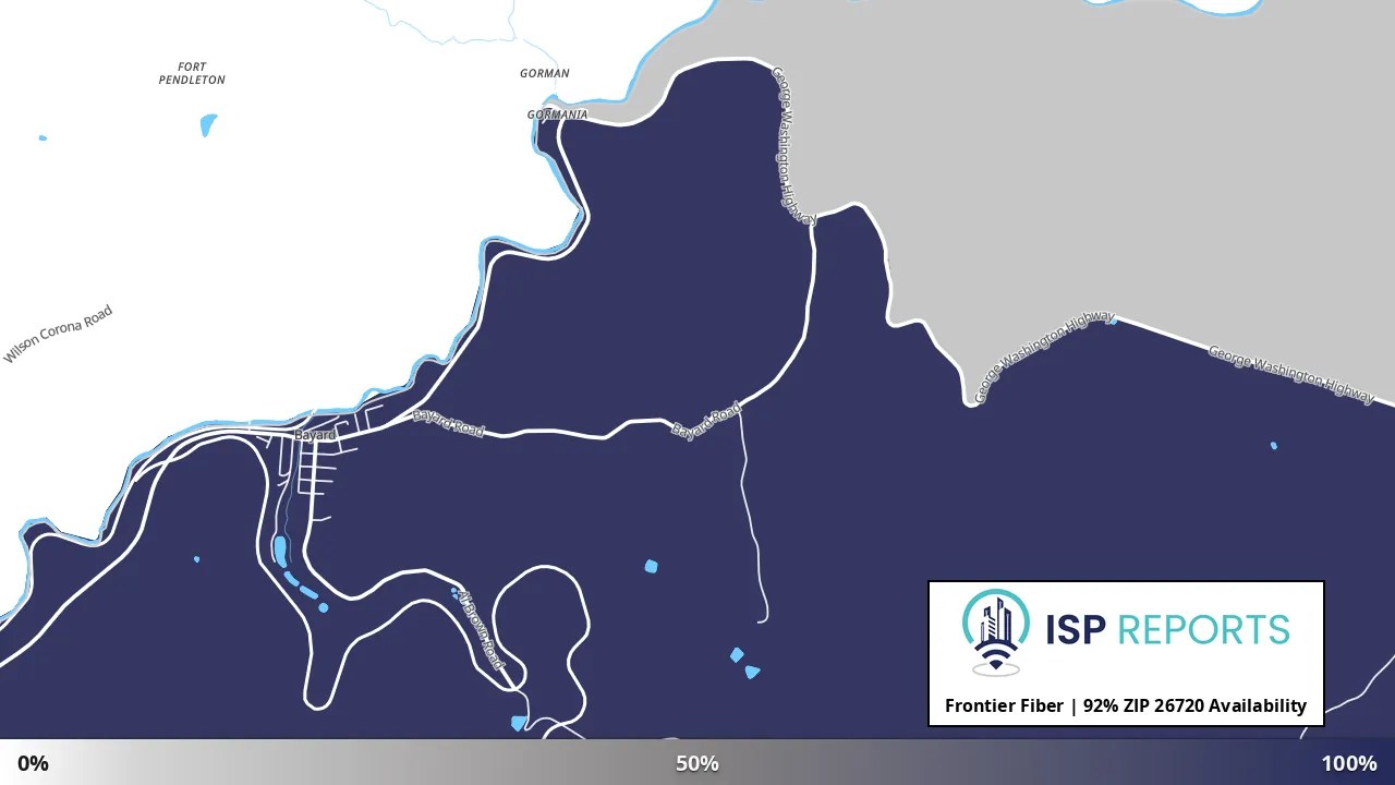 26720, WV map of internet availability