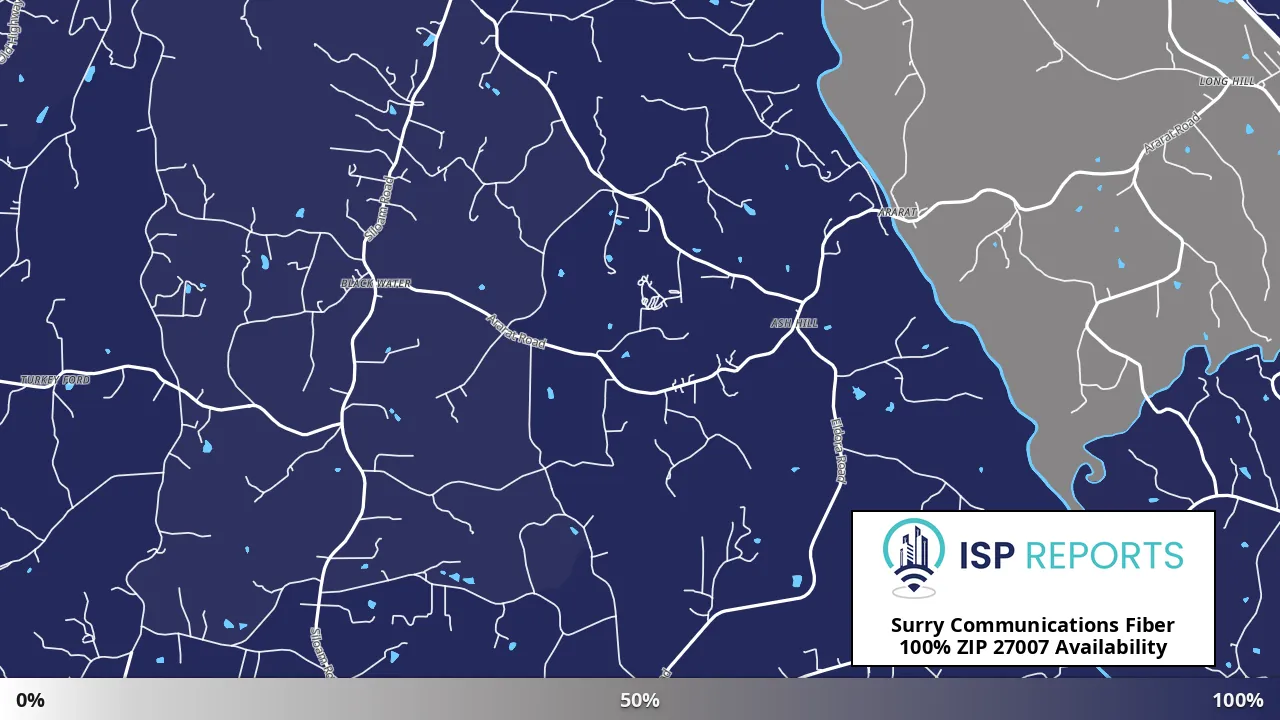 27007, NC map of internet availability