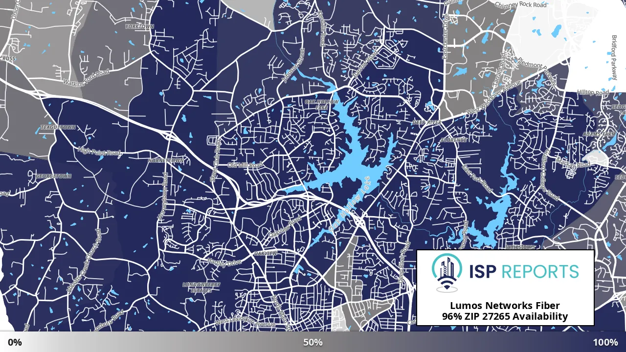 27265, NC map of internet availability