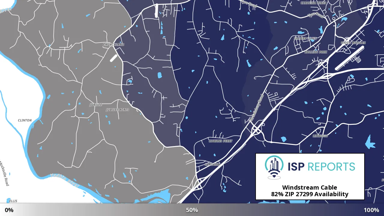 27299, NC map of internet availability