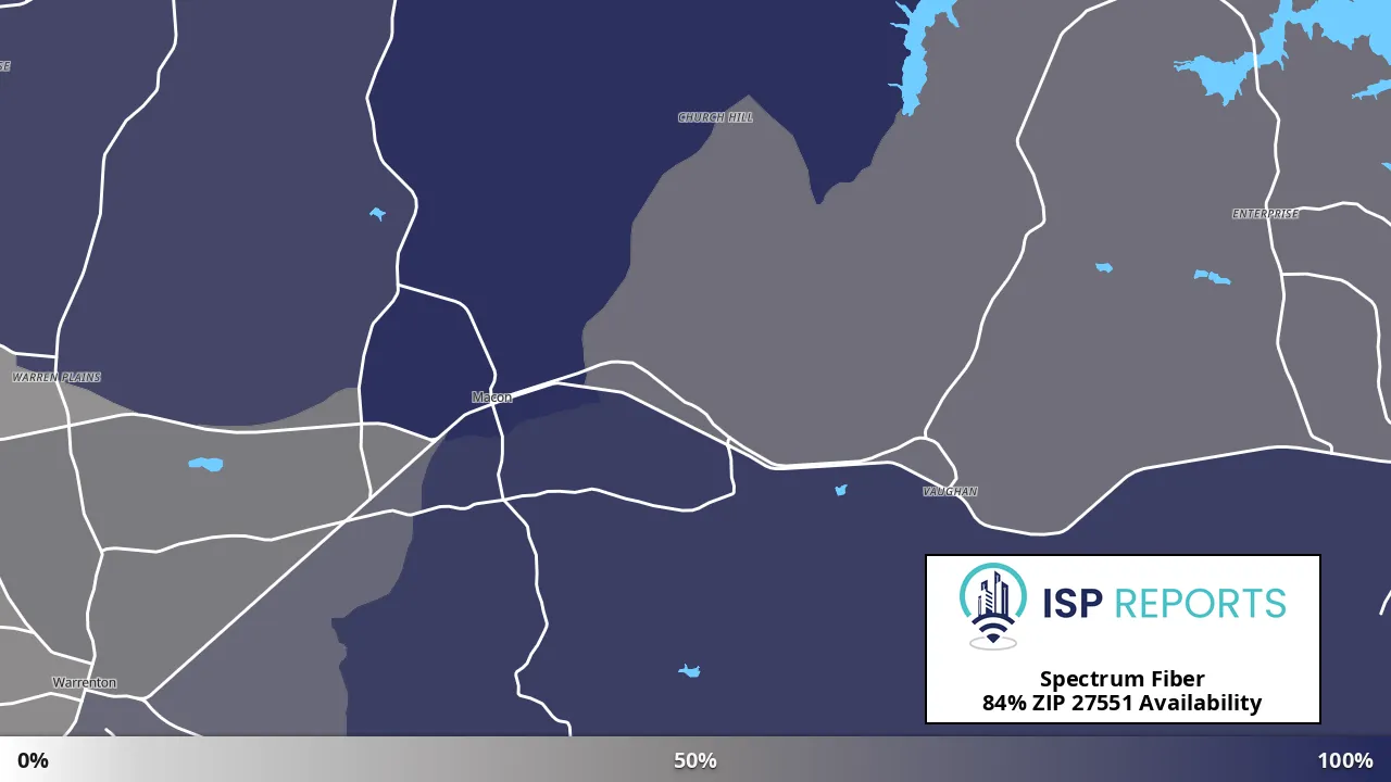 27551, NC map of internet availability