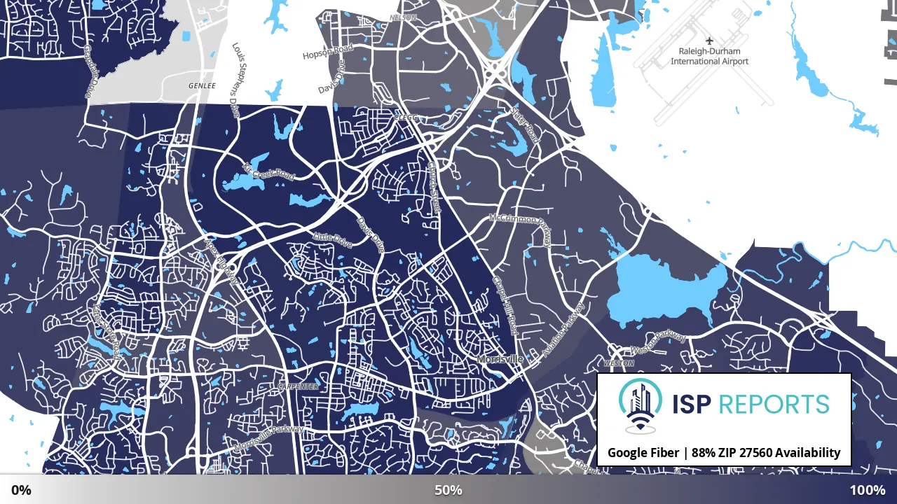 27560, NC map of internet availability