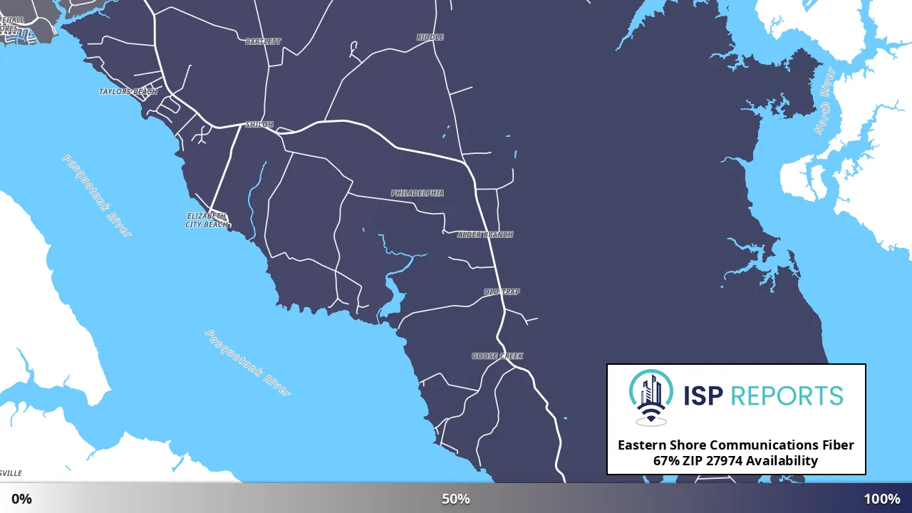 27974, NC map of internet availability