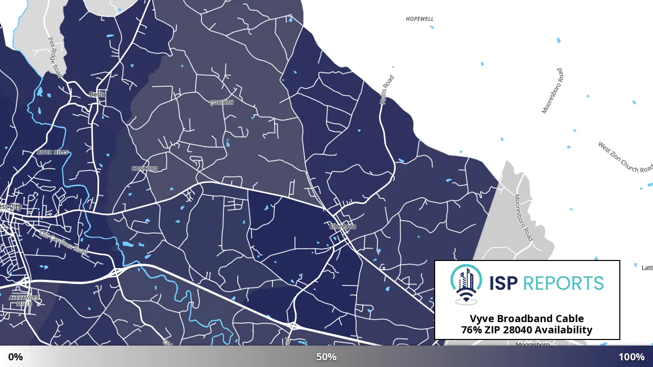 28040, NC map of internet availability