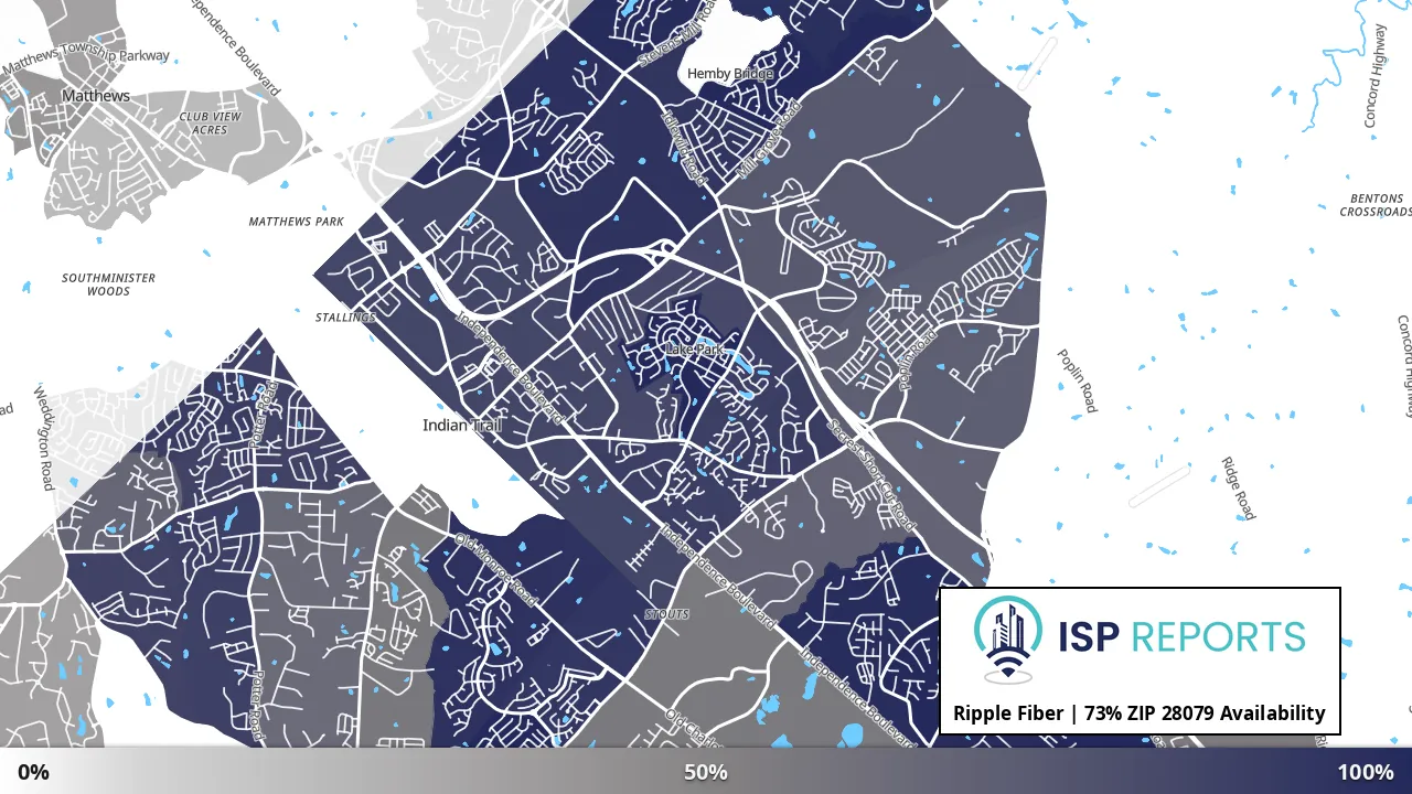 28079, NC map of internet availability