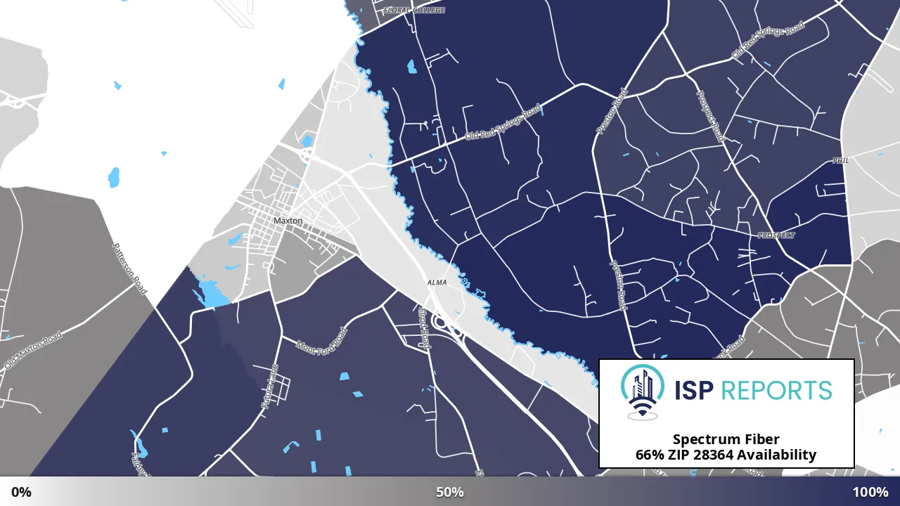 28364, NC map of internet availability