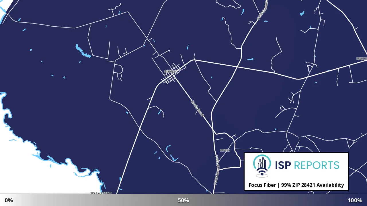 28421, NC map of internet availability
