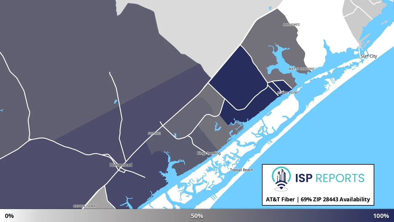 28443, NC map of internet availability