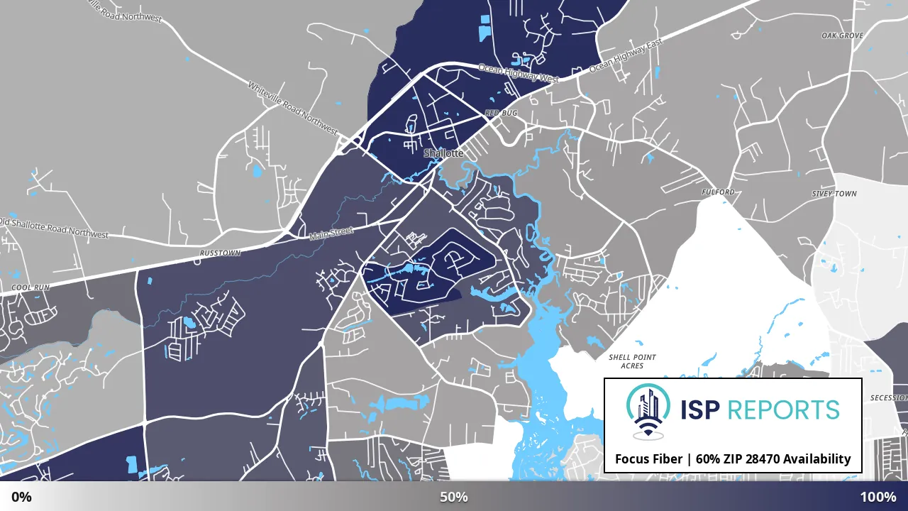 28470, NC map of internet availability