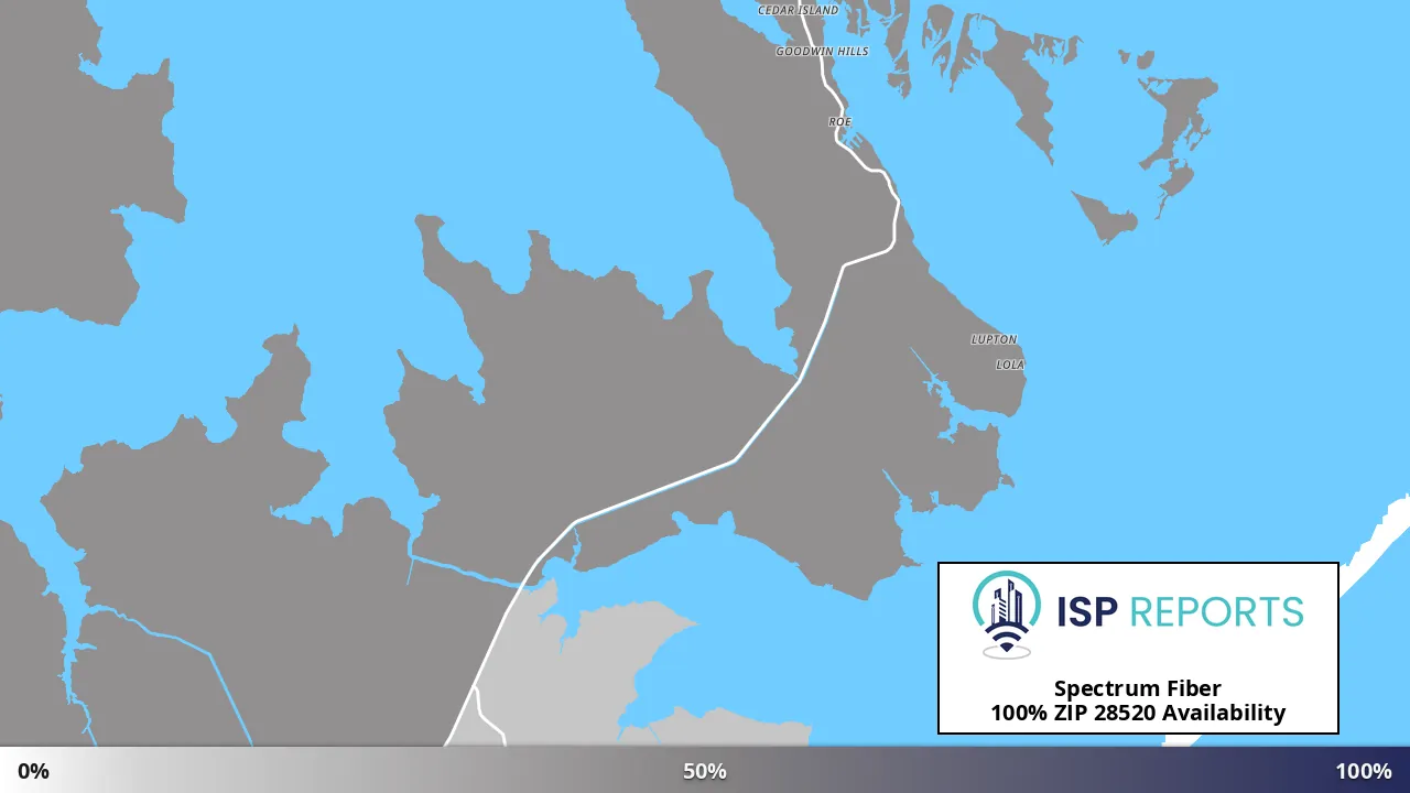 28520, NC map of internet availability