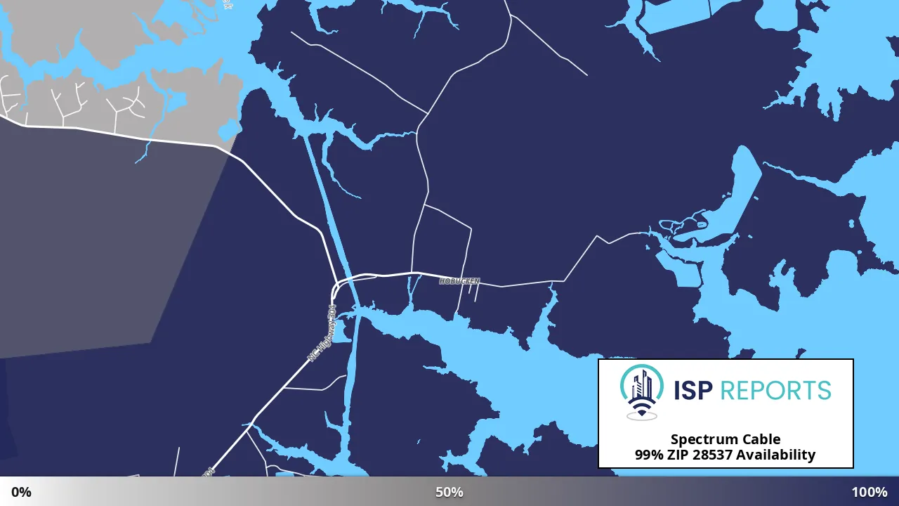28537, NC map of internet availability