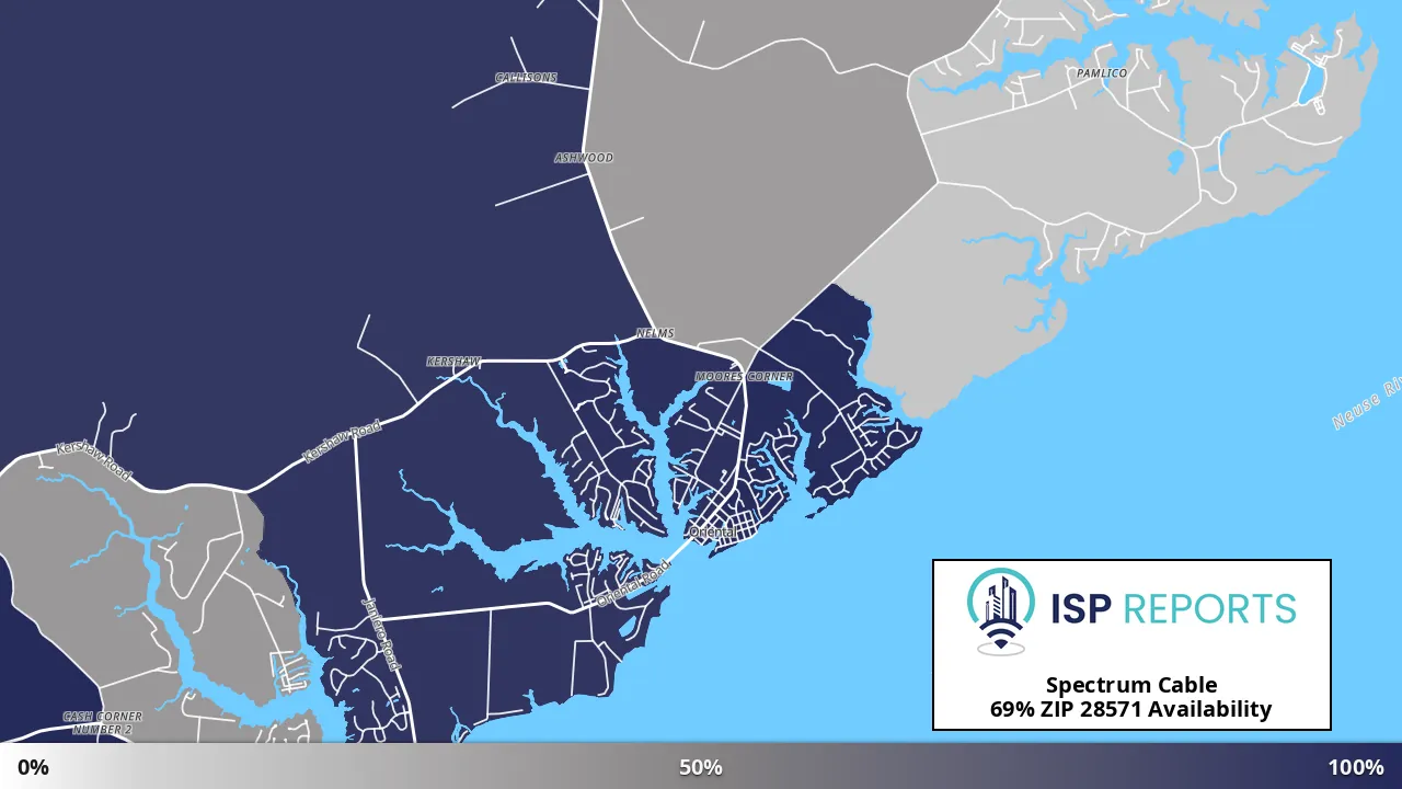 28571, NC map of internet availability