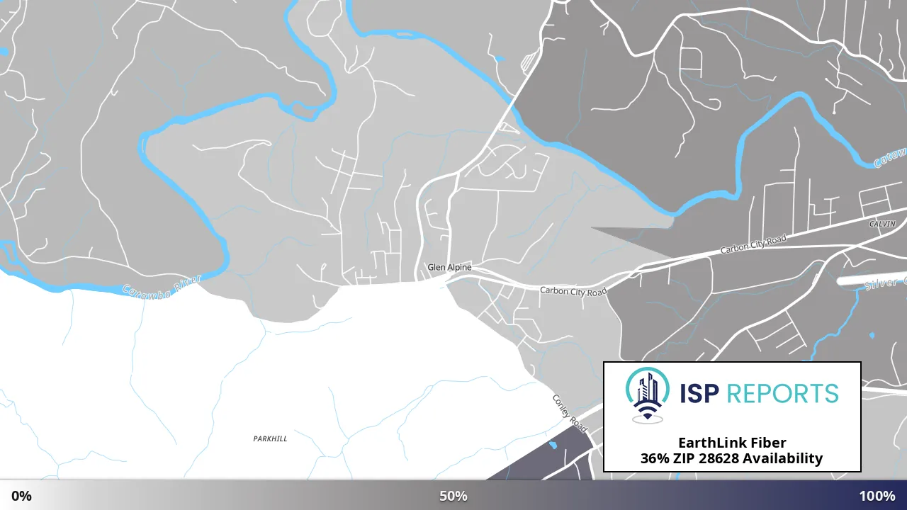 28628, NC map of internet availability