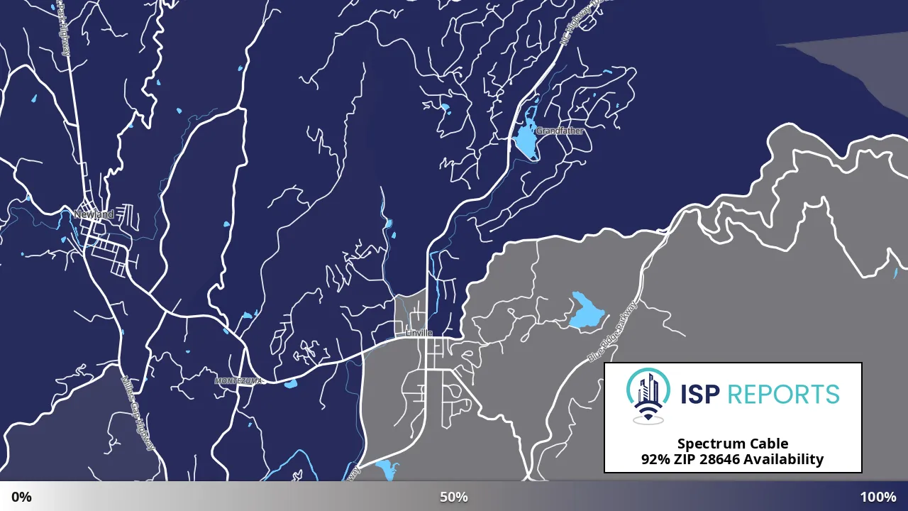 28646, NC map of internet availability
