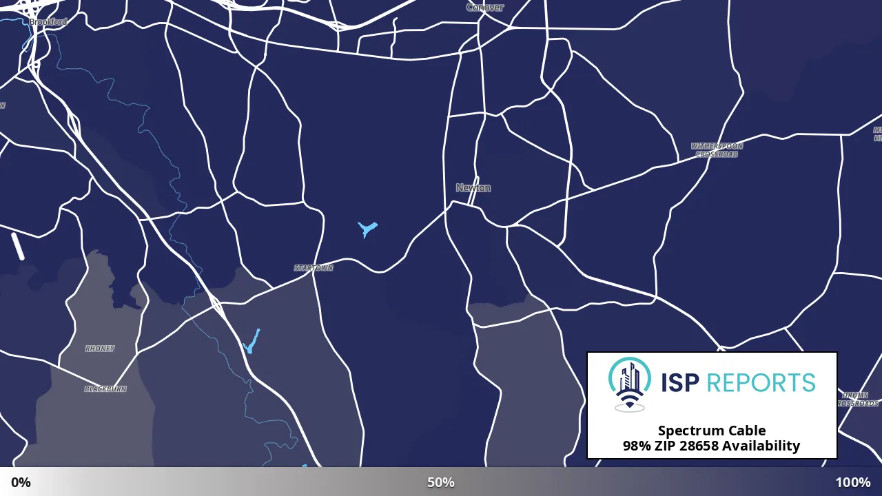 28658, NC map of internet availability