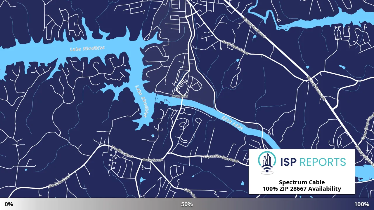 28667, NC map of internet availability