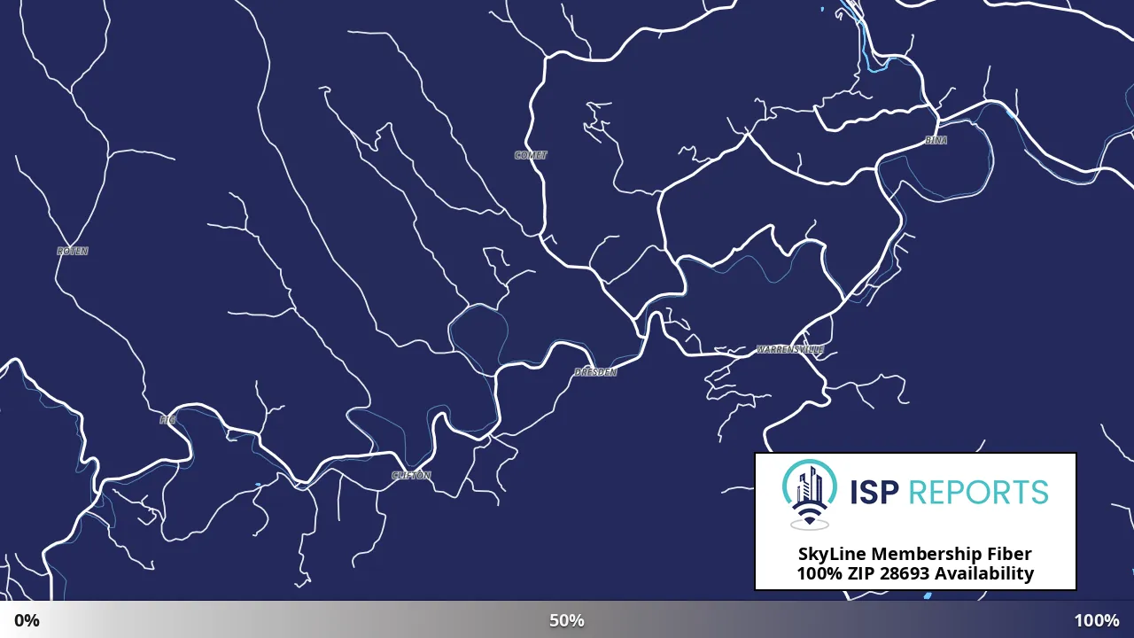 28693, NC map of internet availability
