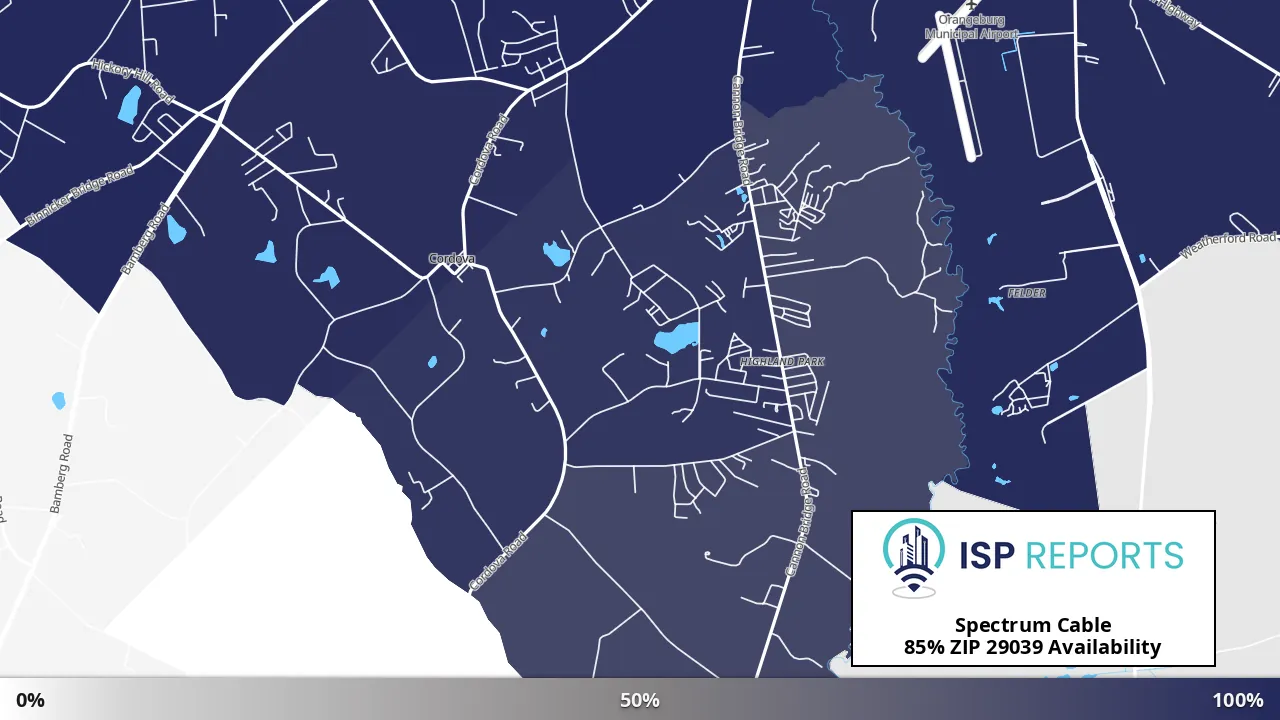 29039, SC map of internet availability