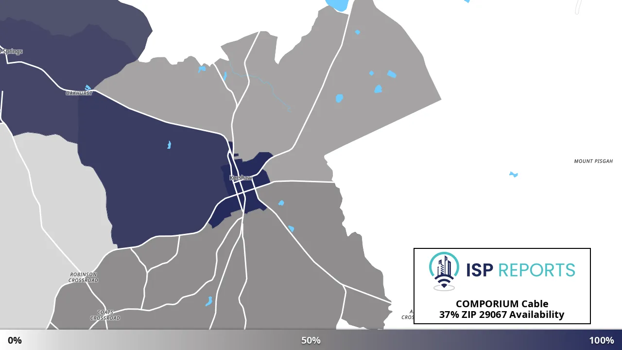 29067, SC map of internet availability