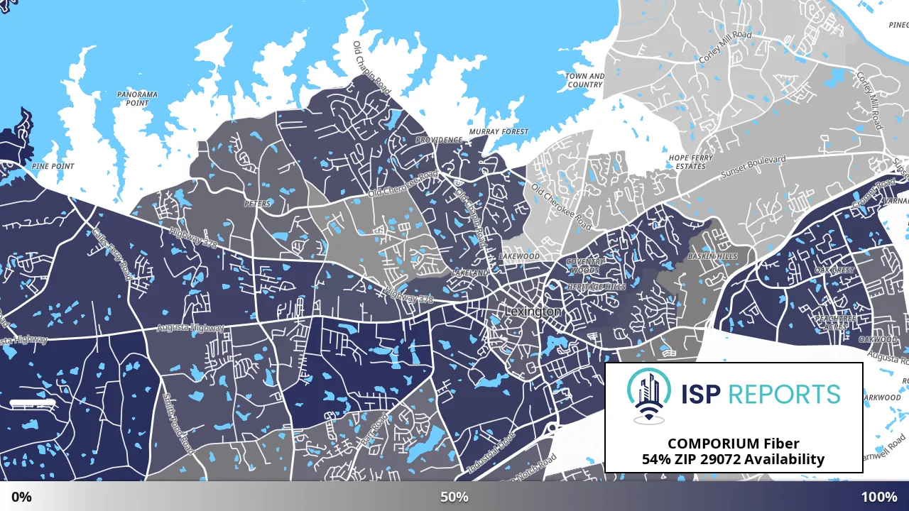 29072, SC map of internet availability
