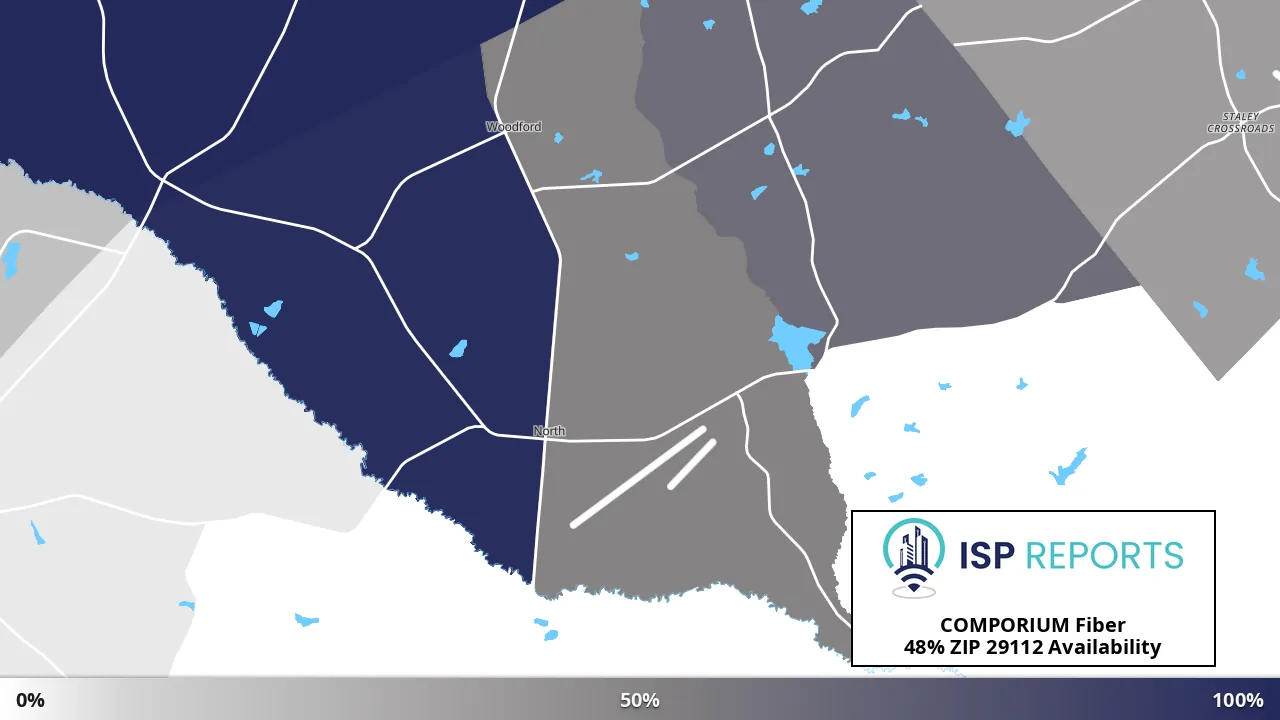 29112, SC map of internet availability