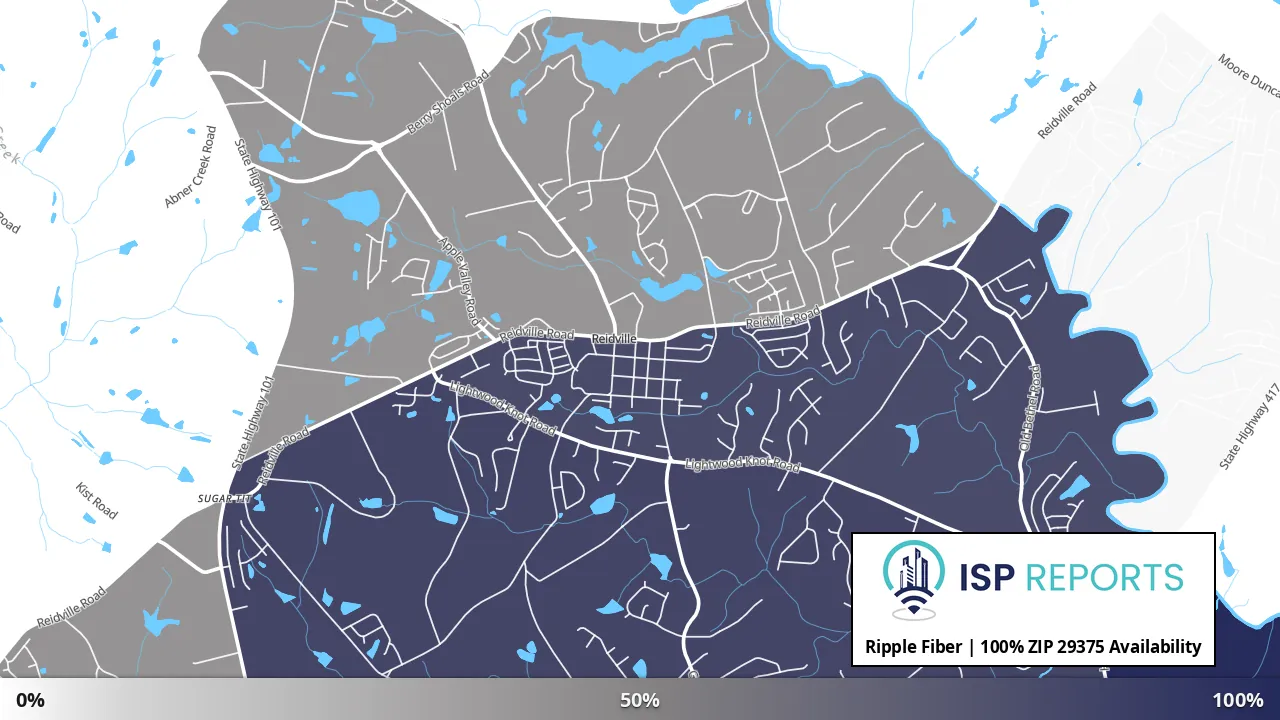 29375, SC map of internet availability