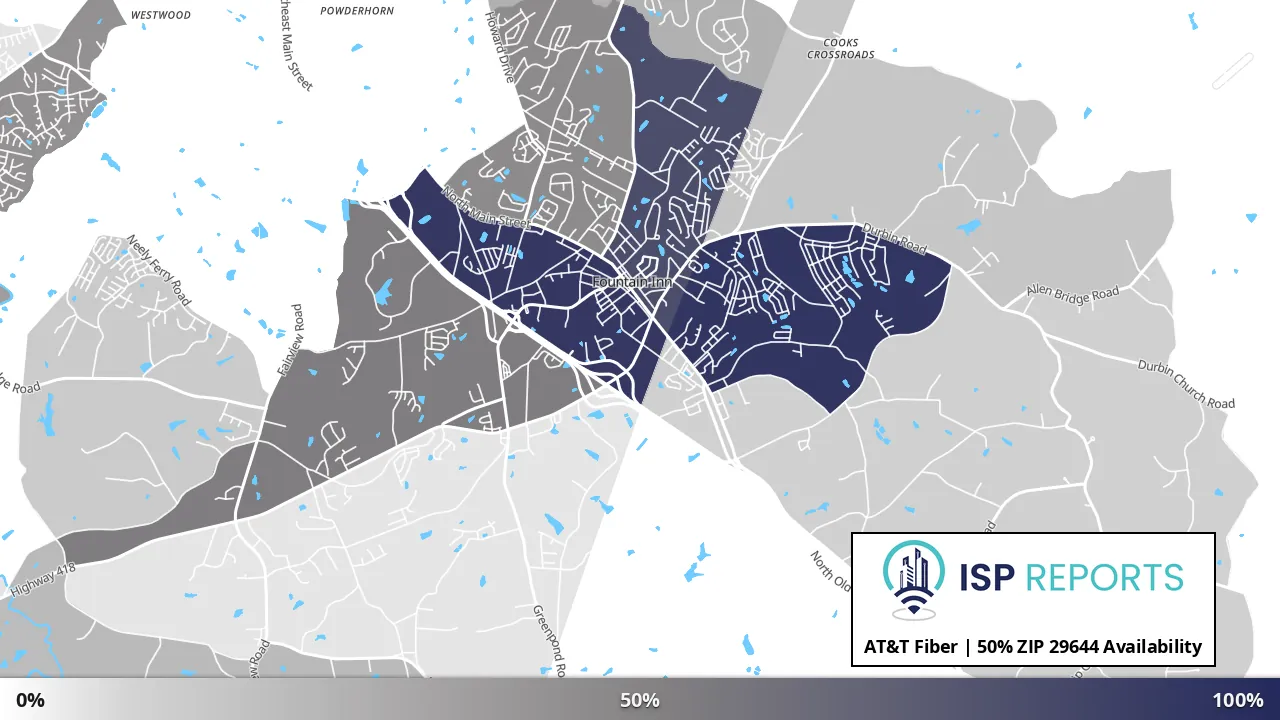 29644, SC map of internet availability