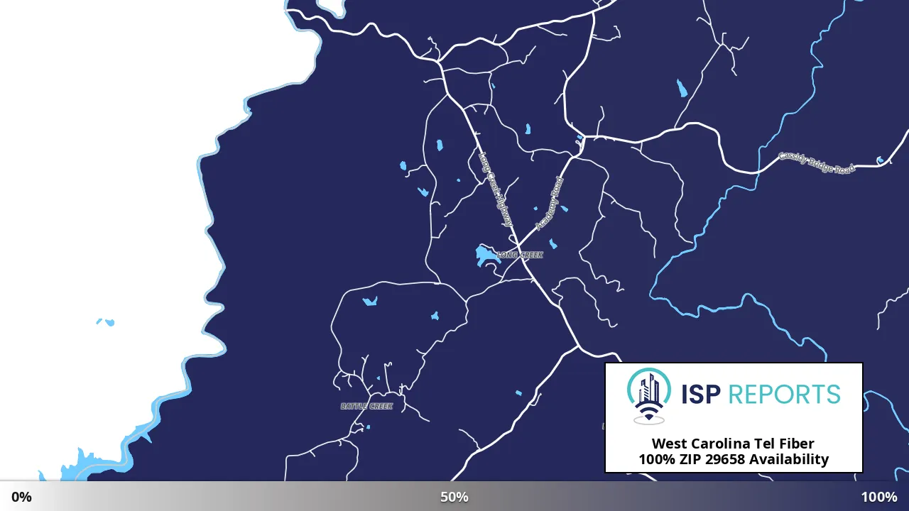29658, SC map of internet availability