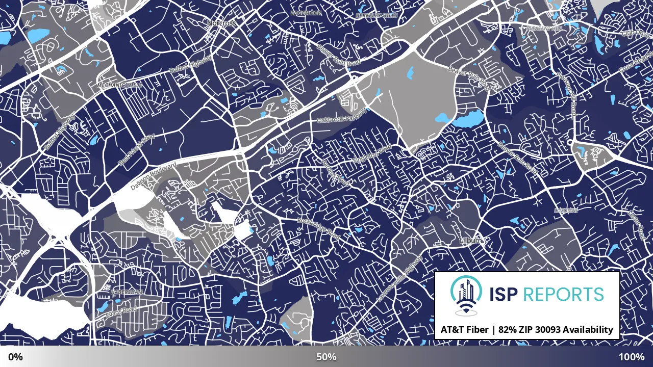30093, GA map of internet availability