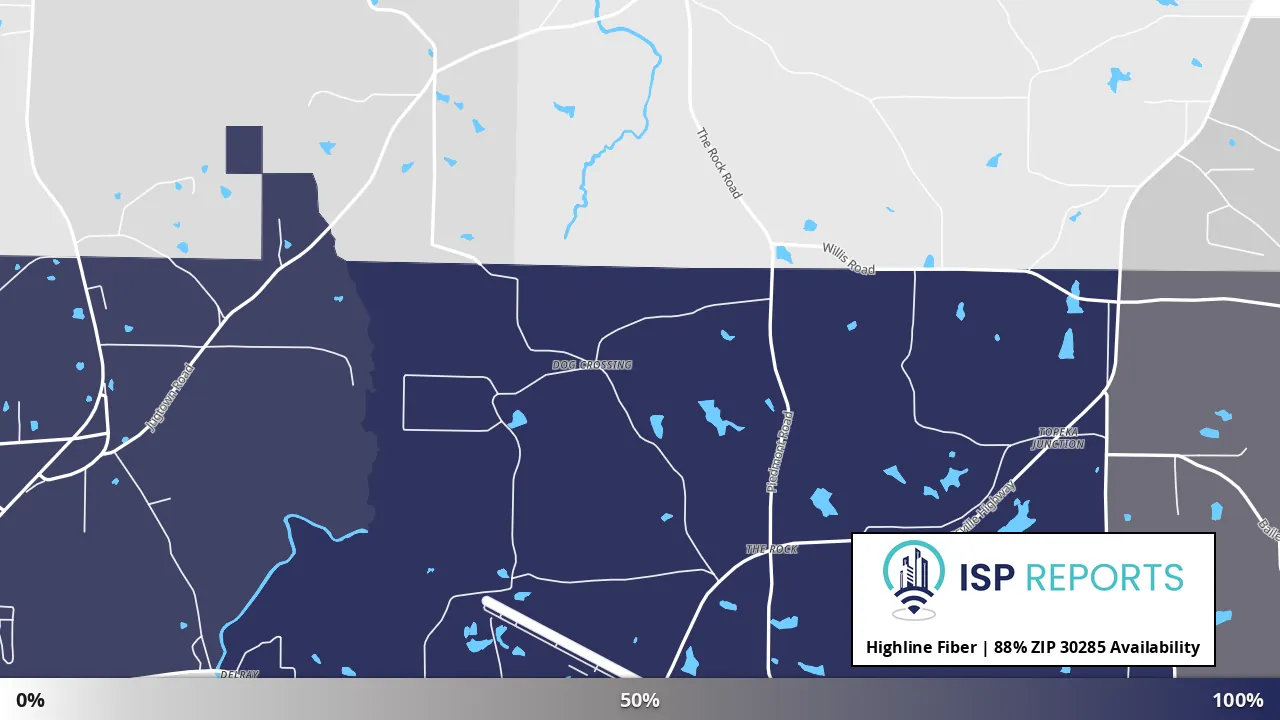 30285, GA map of internet availability