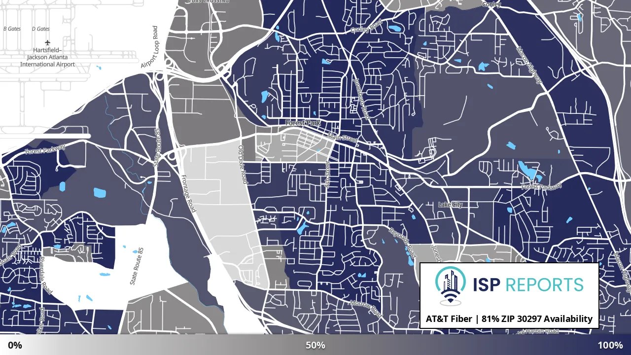 30297, GA map of internet availability