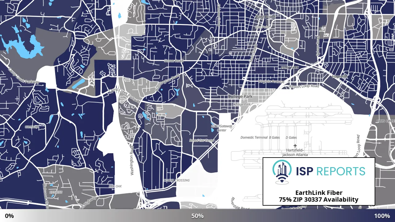 30337, GA map of internet availability