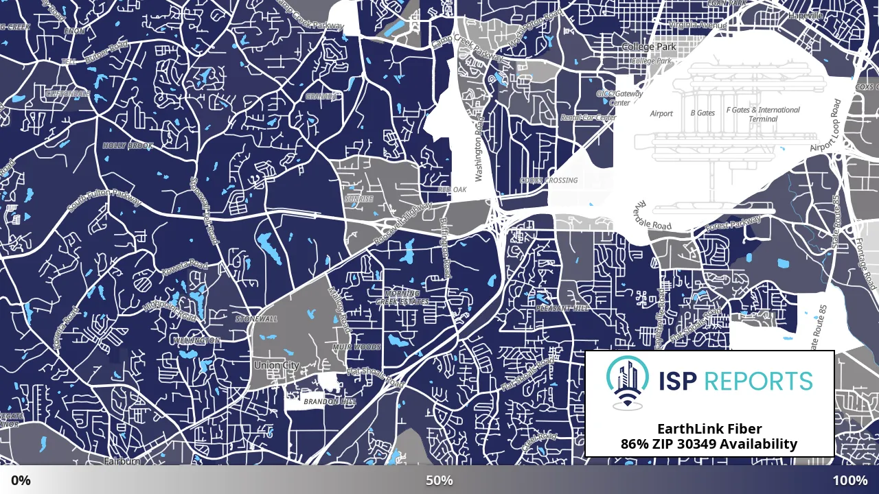 30349, GA map of internet availability