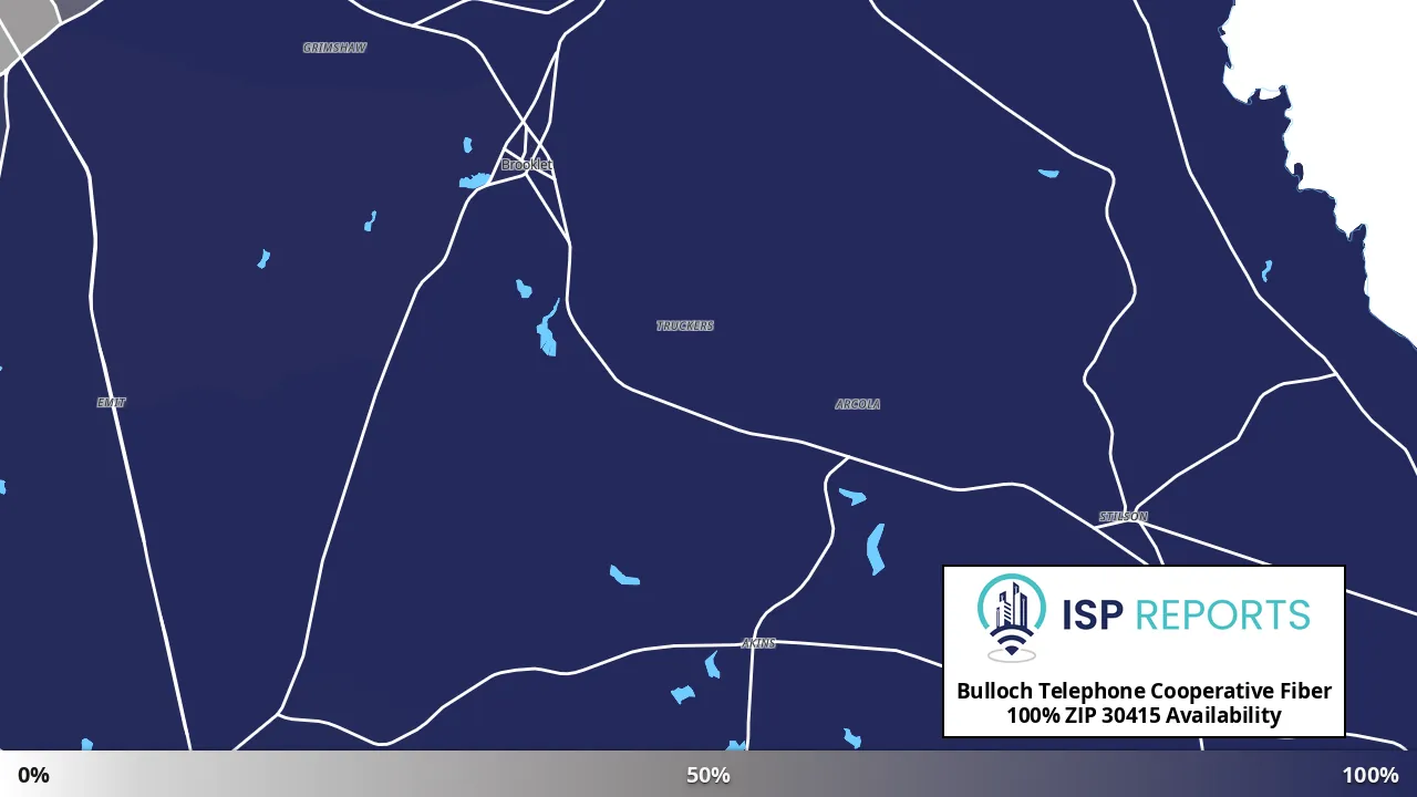 30415, GA map of internet availability