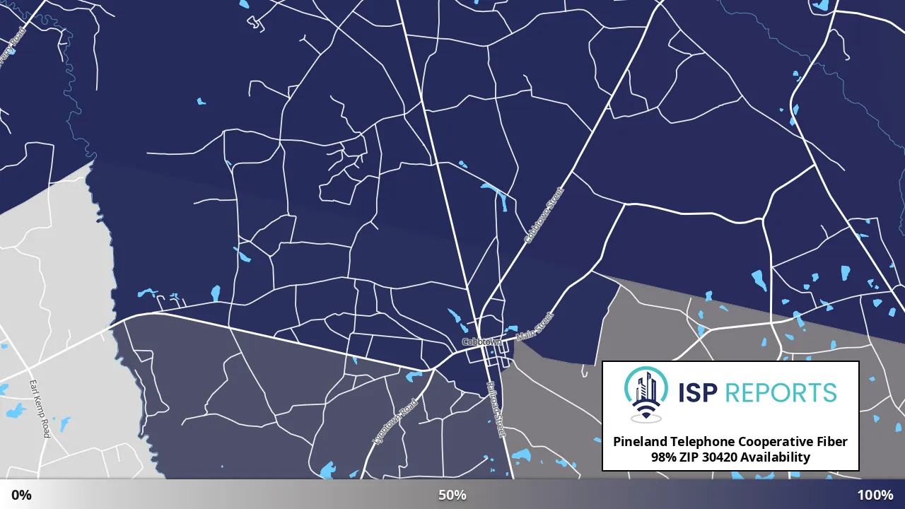 30420, GA map of internet availability
