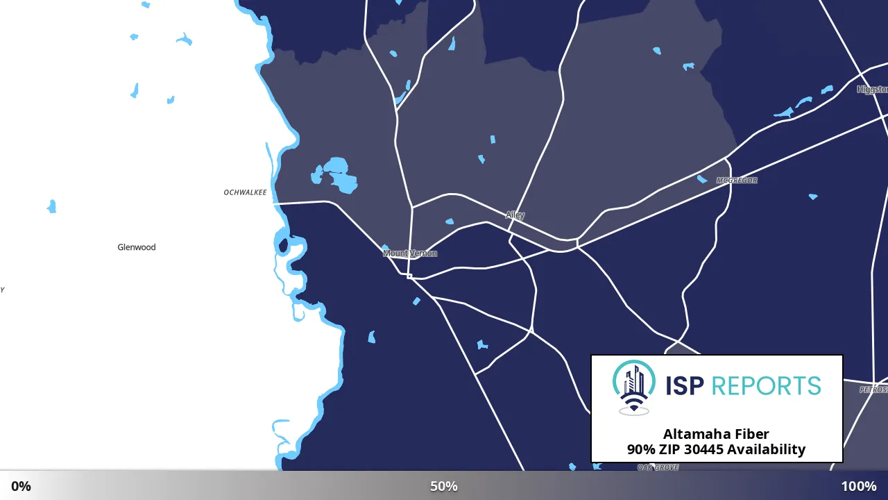 30445, GA map of internet availability