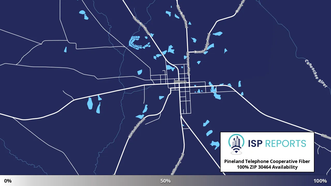 30464, GA map of internet availability