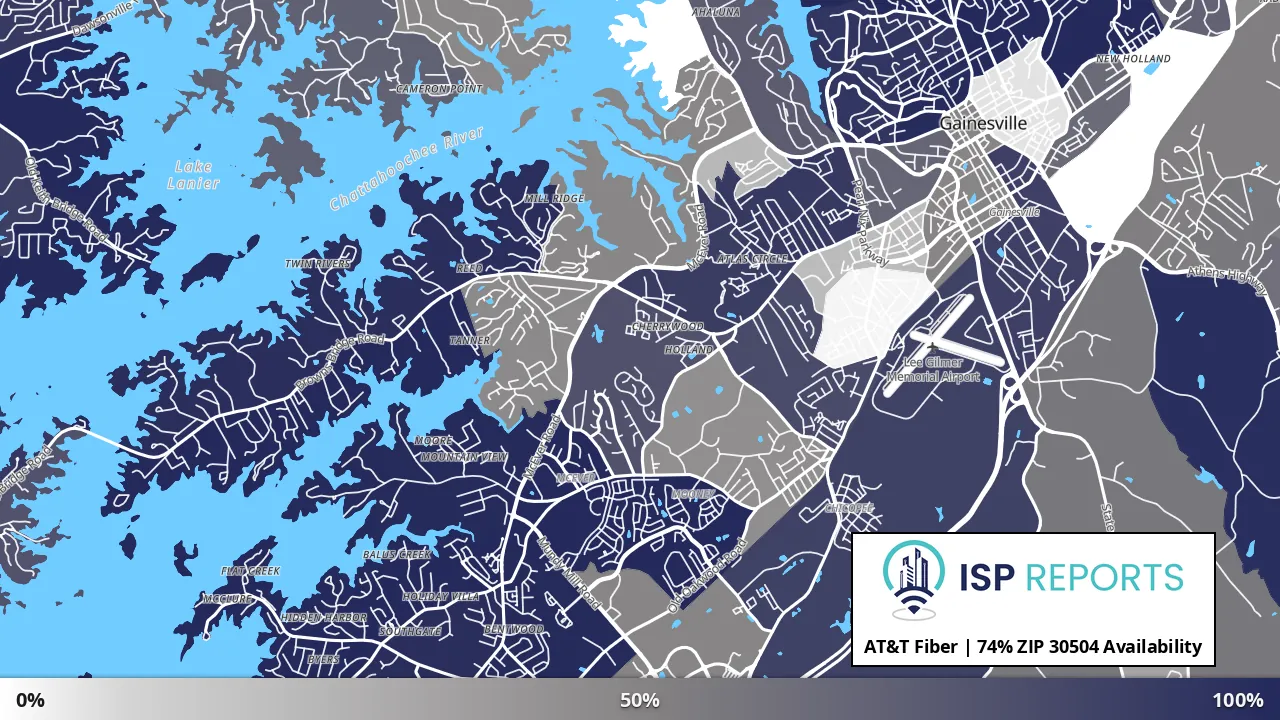 30504, GA map of internet availability